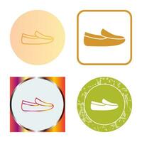 Men's Loafers Vector Icon