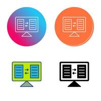 File Sharing Vector Icon