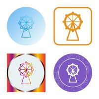 Ferris Wheel Vector Icon