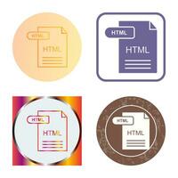 HTML Vector Icon