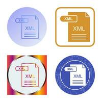 XML Vector Icon