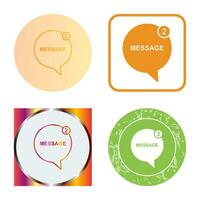 Message Bubbles Vector Icon