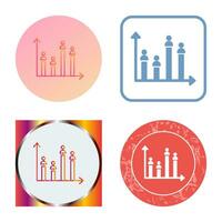 Candidate Graph Vector Icon