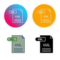 XML Vector Icon