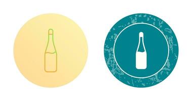 Champagne Bottle Vector Icon