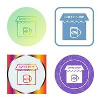 Coffee Shop Vector Icon