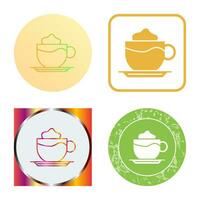 Latte Vector Icon