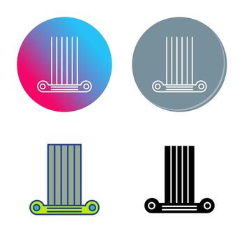 icono de vector de columna