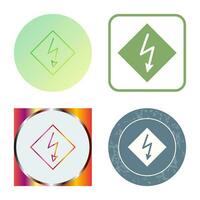 High Voltage Vector Icon