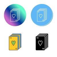Deck of Cards Vector Icon