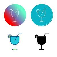 Unique Drinks Vector Icon