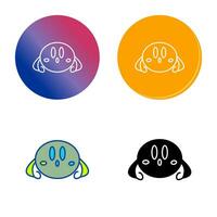 Unique Game Character Vector Icon