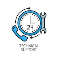 Technical support, CDN content delivery network vector