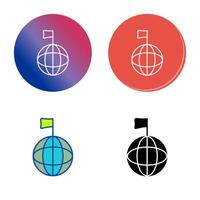 Unique Global Signals Vector Icon