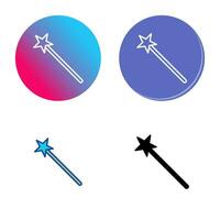 Unique Magic Vector Icon