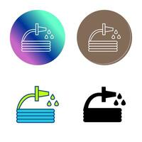 Unique Water Hose Vector Icon