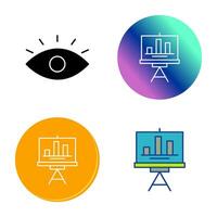 icono de vector de estadísticas