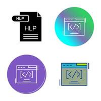 Web Coding Vector Icon