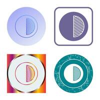 Unique Contrast Vector Icon