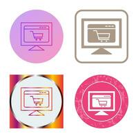 Ecommerce Website Vector Icon