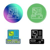 Electrocardiogram Vector Icon