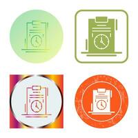 Time Management Vector Icon