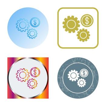 icono de vector de configuración