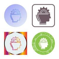 Machine Learning Vector Icon