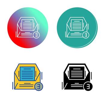 Emails Vector Icon