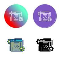 Coding Vector Icon