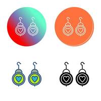 Earrings Vector Icon