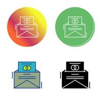 Invitation Card Vector Icon