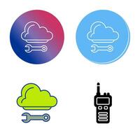 Cloud Computing Vector Icon