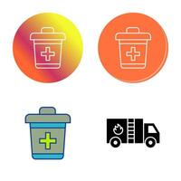 Dustbin Vector Icon