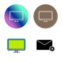 Lcd Vector Icon