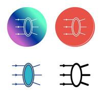 Refraction Vector Icon