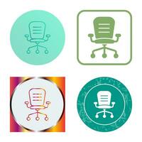 Office Chair Vector Icon