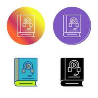 Audiobook Vector Icon