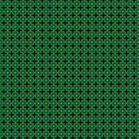 Islamic mosaic dark green seamless pattern vector