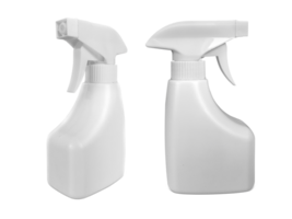 White Spray Bottle, transparent background png