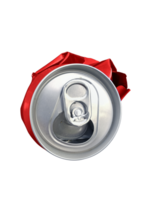 Compressed cans, transparent background png