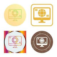 Monitor Vector Icon