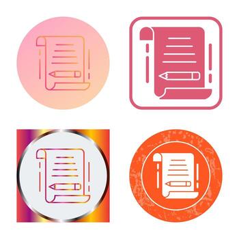 Write Vector Icon