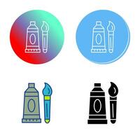 Oil Paint Vector Icon