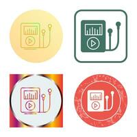 Music Player Vector Icon