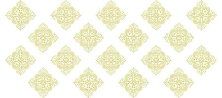 Abstract Baroque Decoration Pattern white background Wallpaper vector