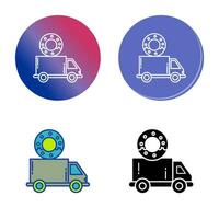 Delivery Truck Vector Icon