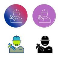 Worker Vector Icon