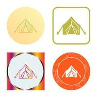 Tent Vector Icon