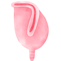 menstruel, période, femme, aquarelle, menstruation png